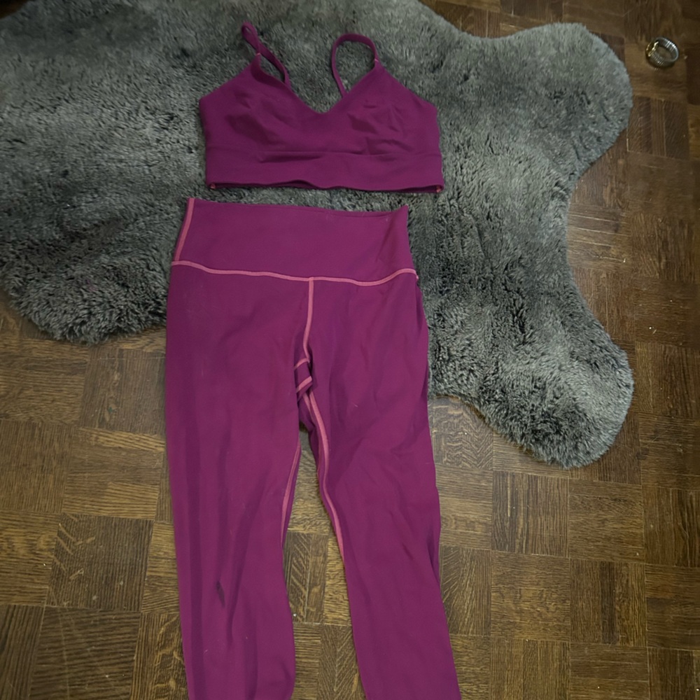 lululemon athletica Plum High-Rise Performance Leggings